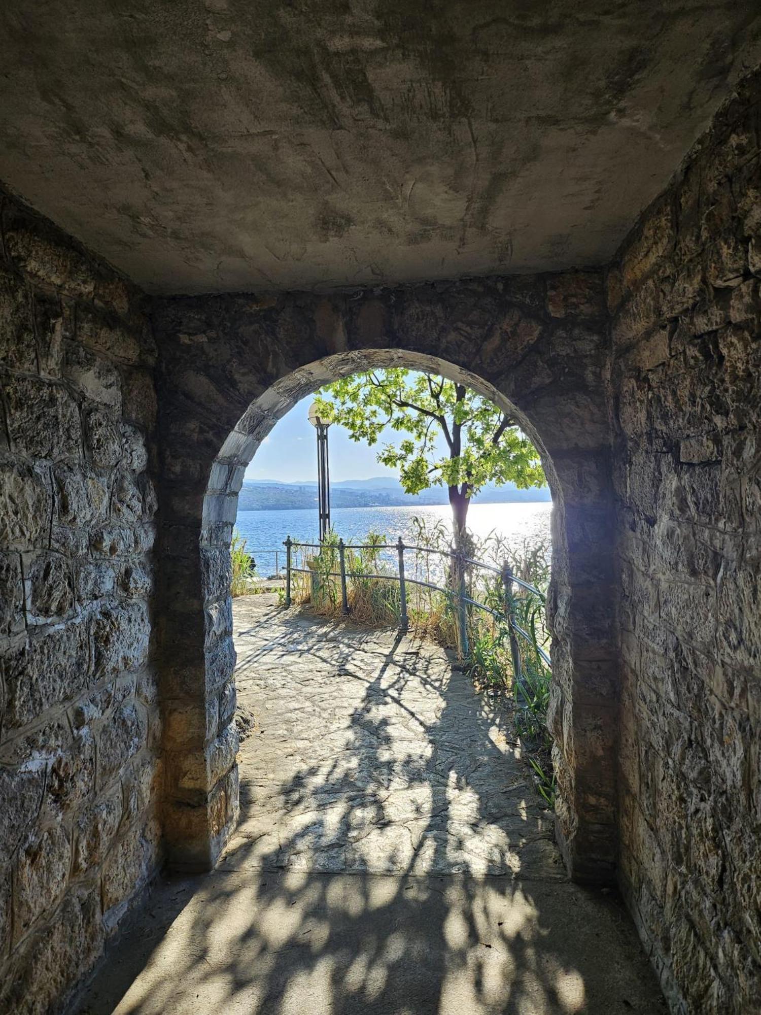 Appartamento Prosecco Di Abbazia Esterno foto
